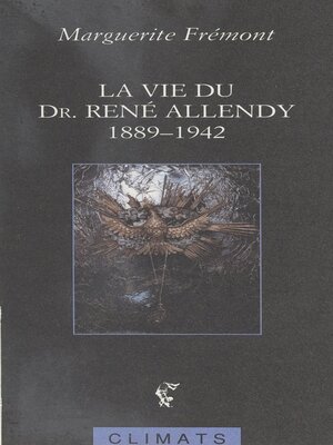 cover image of La vie du Dr. René Allendy
